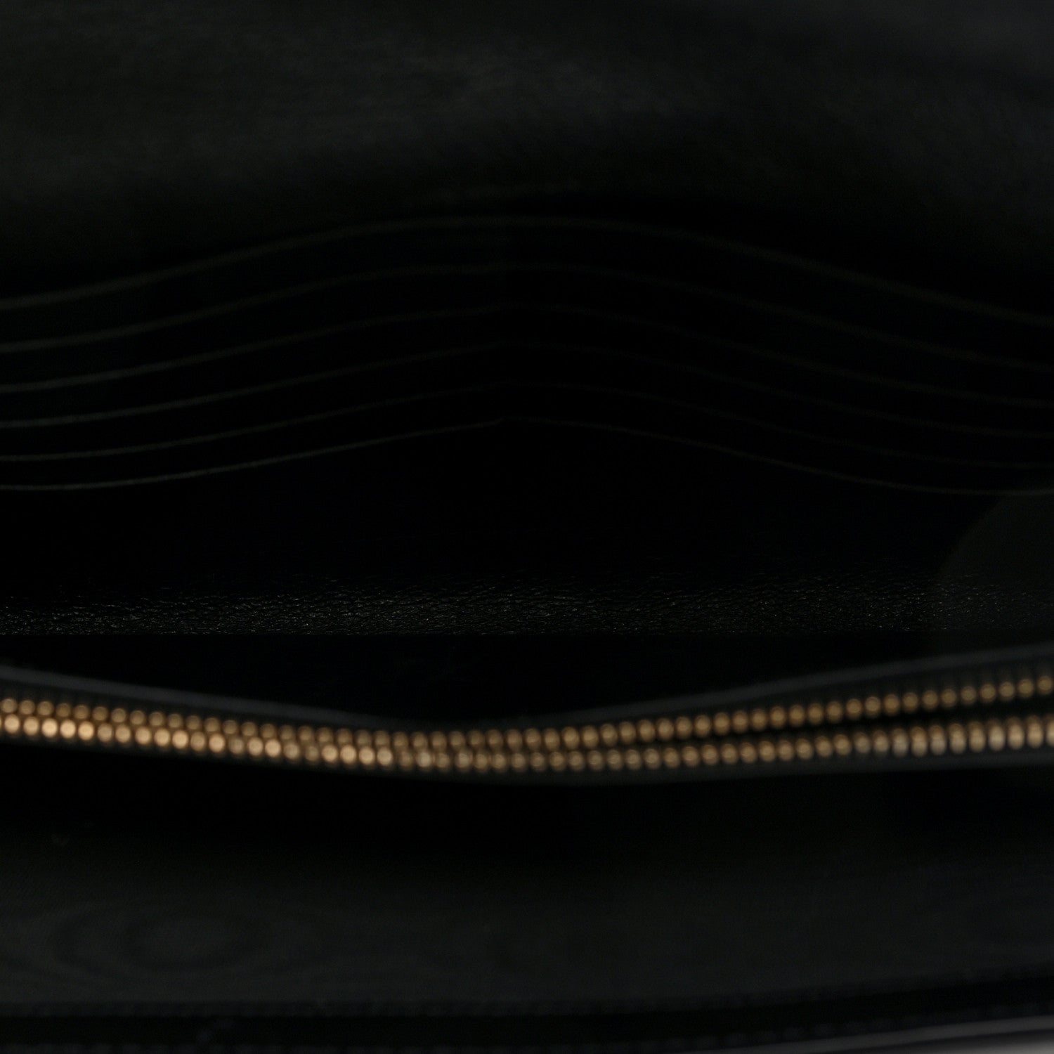 Saint Laurent Calfskin Monogram Belle de Jour Chain Clutch Black 5 of 9