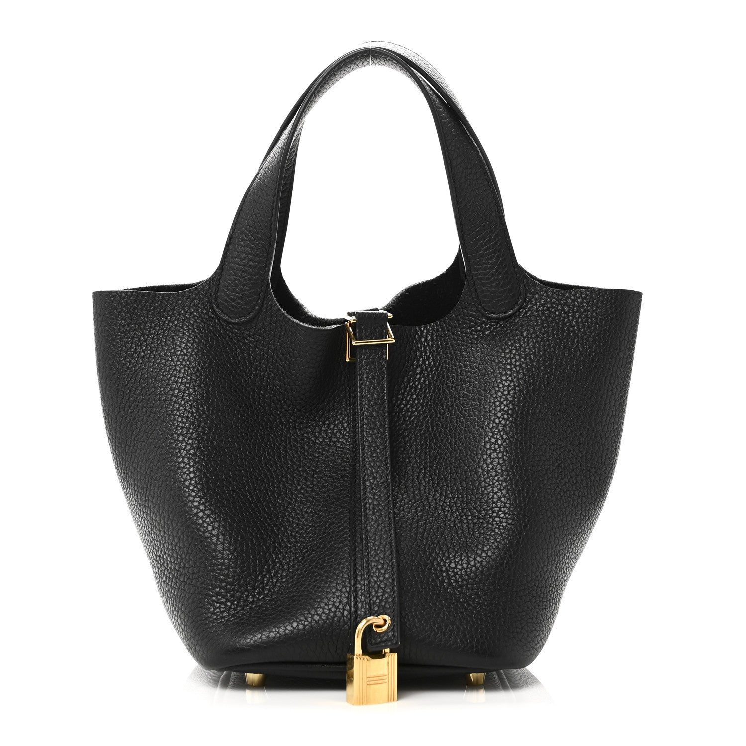 Hermes Taurillon Clemence Picotin Lock 18 PM Black 1 of 11