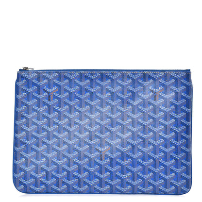 Goyard Goyardine Senat Pochette MM Sky Blue 1 of 8