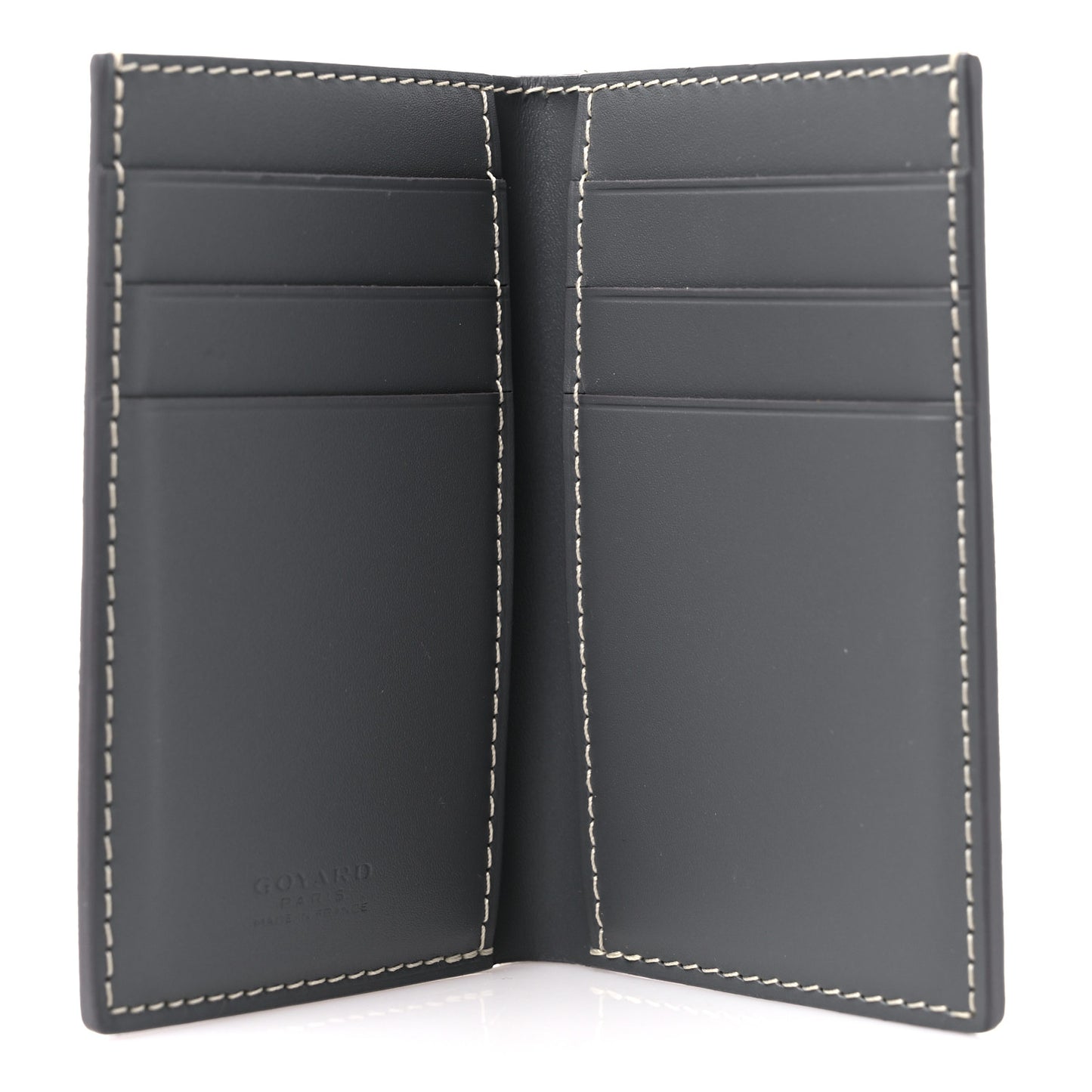 Goyardine Saint Pierre Card Holder Grey