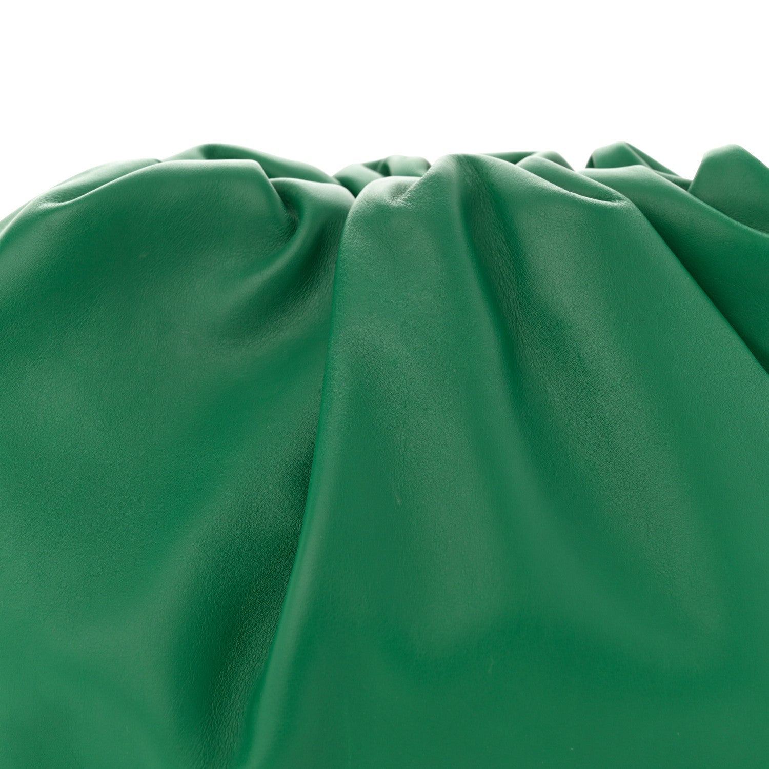 Bottega Veneta Smooth Butter Calf The Pouch Oversized Clutch Racing Green 8 of 12