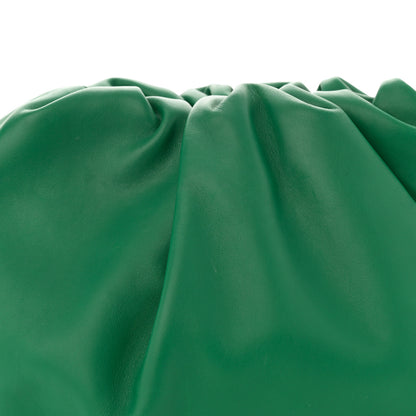 Bottega Veneta Smooth Butter Calf The Pouch Oversized Clutch Racing Green 8 of 12
