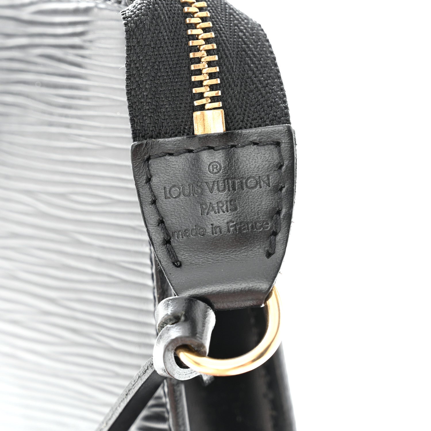 Louis Vuitton Epi Pochette Accessories 24 Black 6 of 8