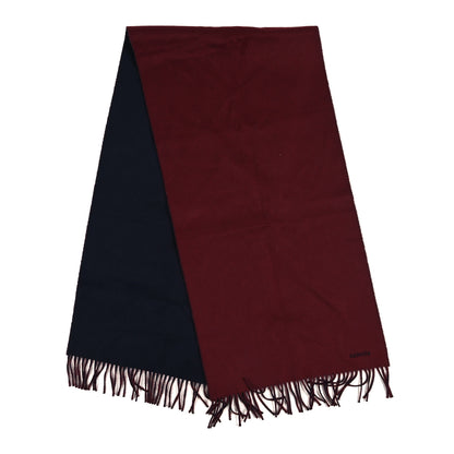 Hermes Cashmere Recto Verso Muffler Rouge H Marine 2 of 4