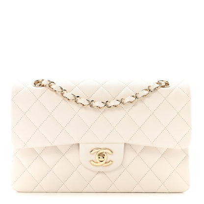 Chanel Caviar Quilted Small Double Flap White 1 of 10