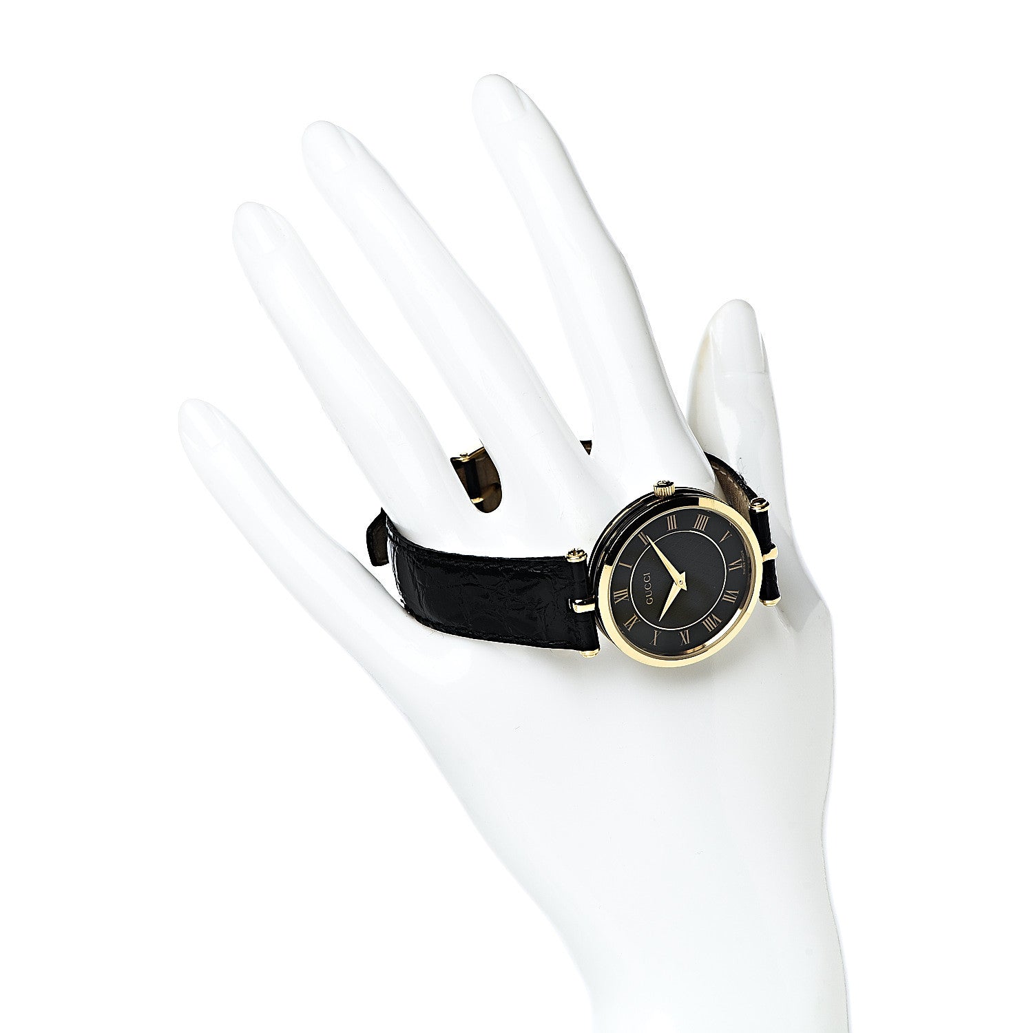 Gucci Stainless Steel Calfskin 30mm 2000M Quartz Watch Black 2 of 11