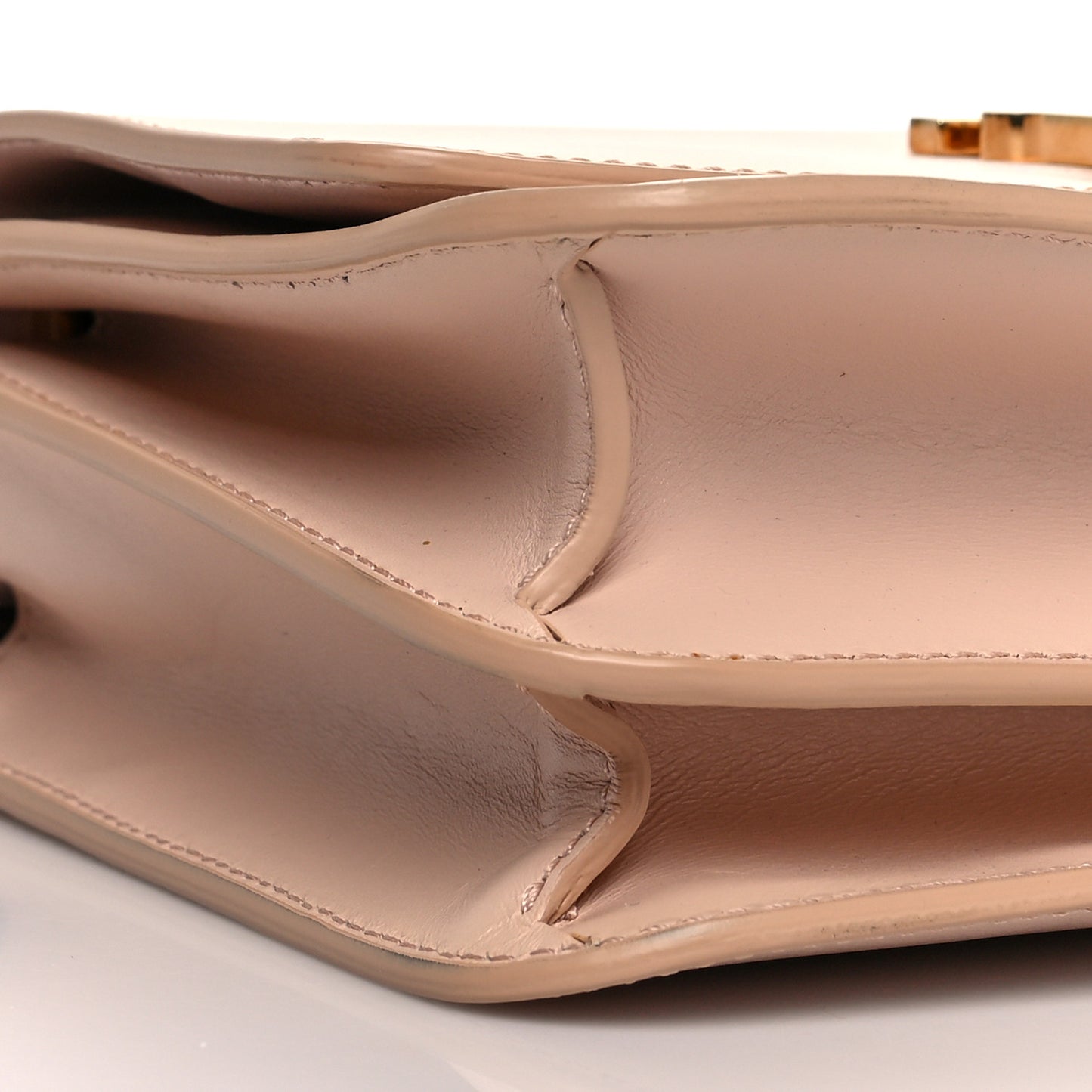 Calfskin Small TB Bag Rose Beige
