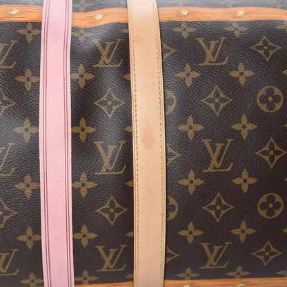 Louis Vuitton Monogram Summer Trunks Keepall Bandouliere 50 10 of 15