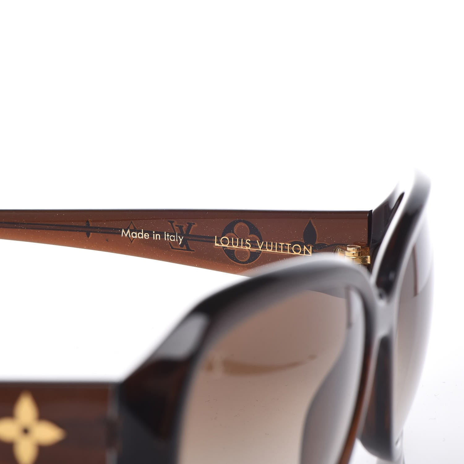 Louis Vuitton Obsession GM Sunglasses Z0459W Brown Glitter 6 of 7