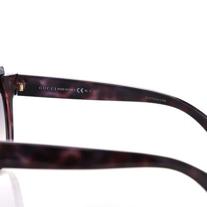 Gucci Cat Eye Sunglasses GG 3782/S Havana Purple 6 of 9