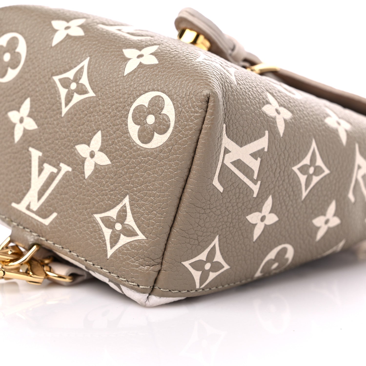 Louis Vuitton Empreinte Monogram Spring in the City Tiny Backpack Kaki Beige Cream 8 of 8