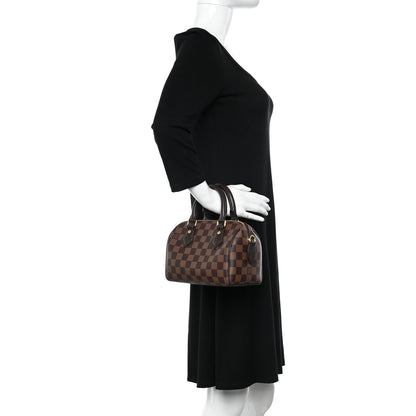 Louis Vuitton Damier Ebene Speedy Bandouliere 20 2 of 9