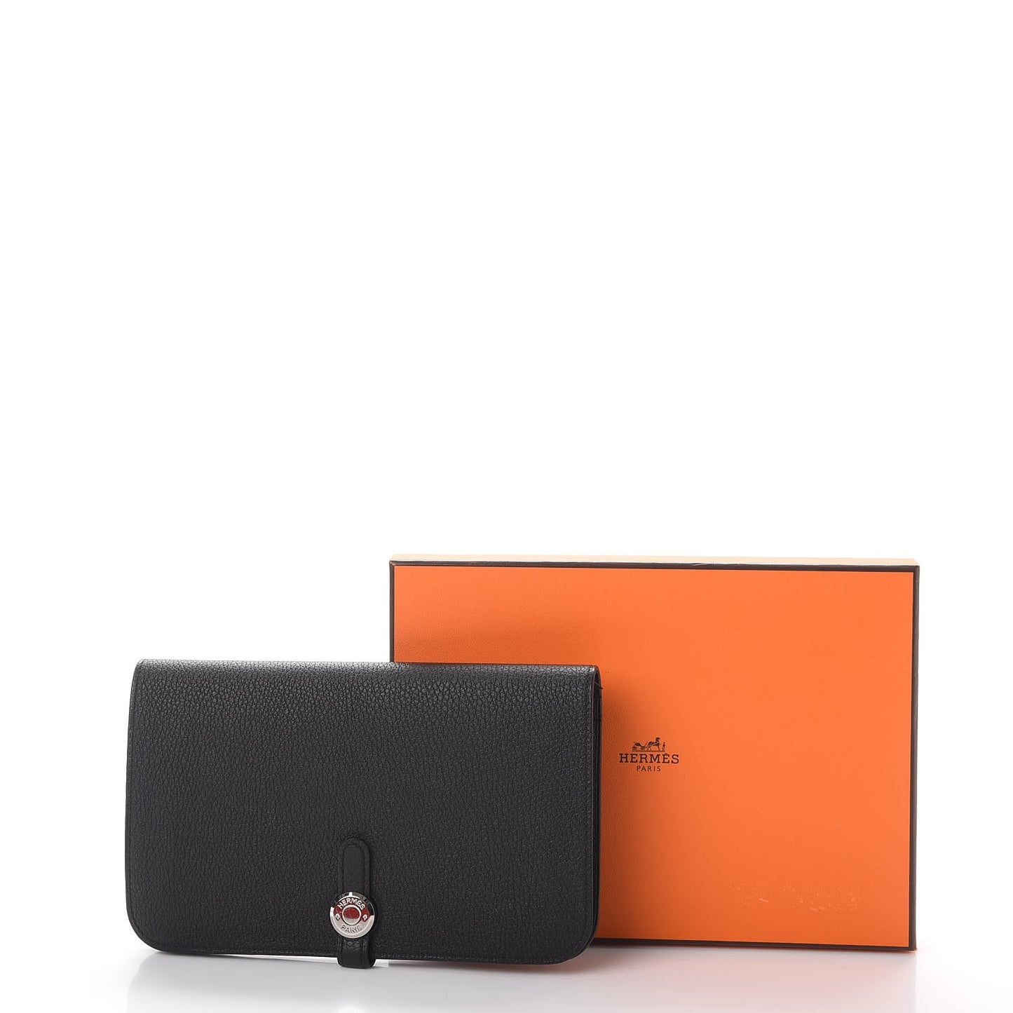 Togo Dogon Duo Wallet Black