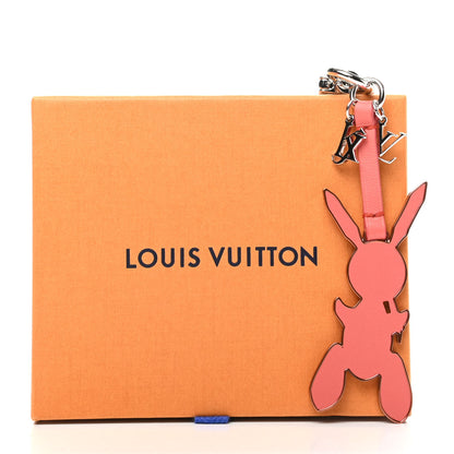 Louis Vuitton Calfskin Jeff Koons Masters LV Rabbit Bag Charm Key Ring 3 of 3