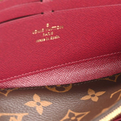 Louis Vuitton Monogram Clemence Wallet Fuchsia 5 of 8