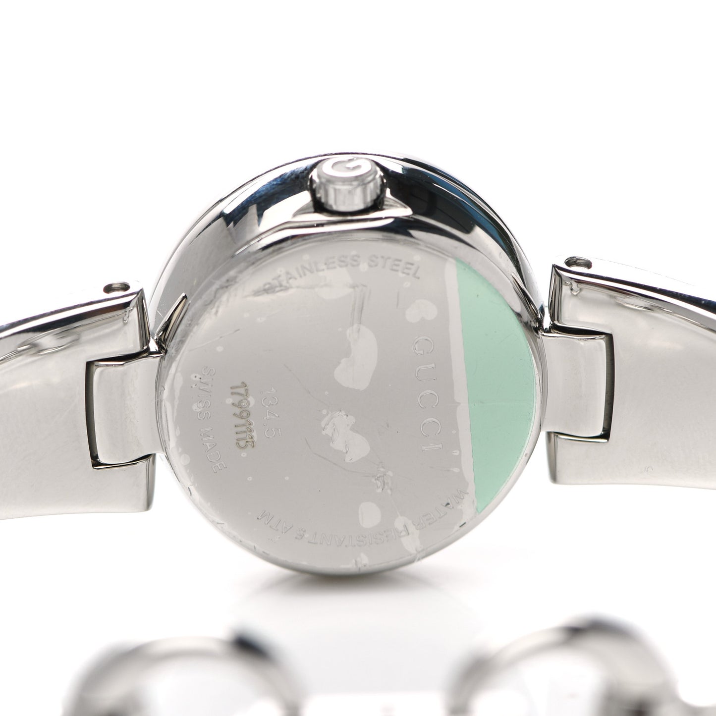 Stainless Steel 27mm Guccissima Quartz Watch