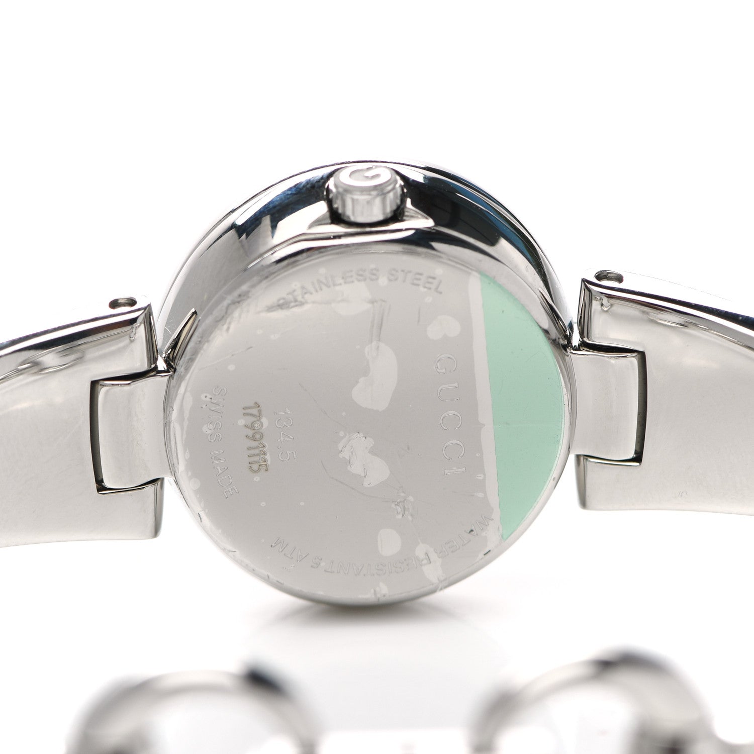 Gucci Stainless Steel 27mm Guccissima Quartz Watch 4 of 5