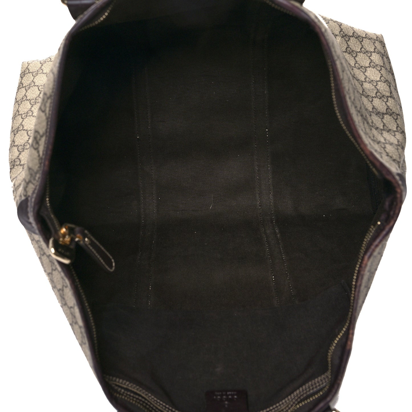 GG Plus Monogram Medium Joy Tote Dark Brown