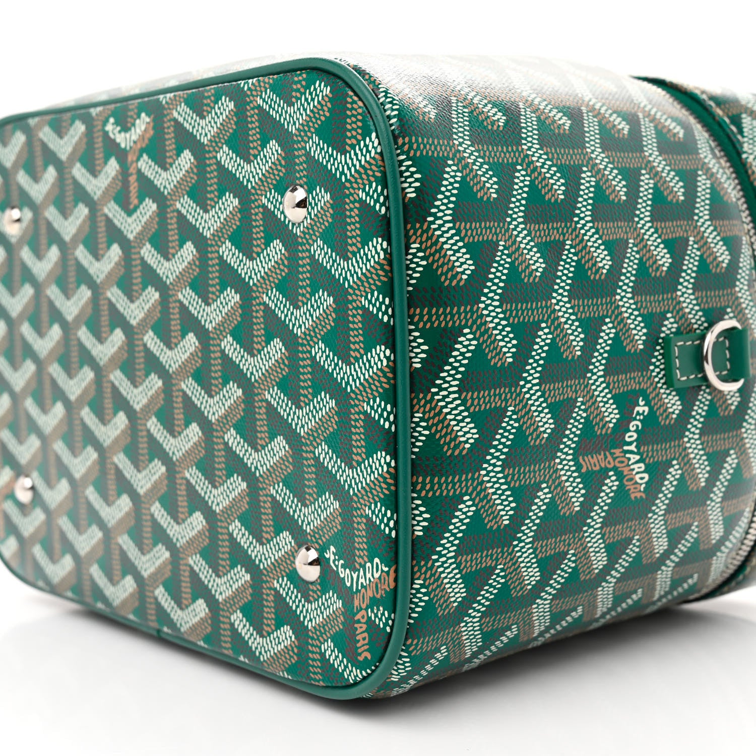 Goyard Goyardine Muse Vanity Case Green 9 of 10