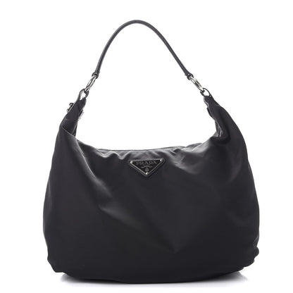 Prada Tessuto Nylon Sacca Shoulder Bag Nero Black 1 of 11