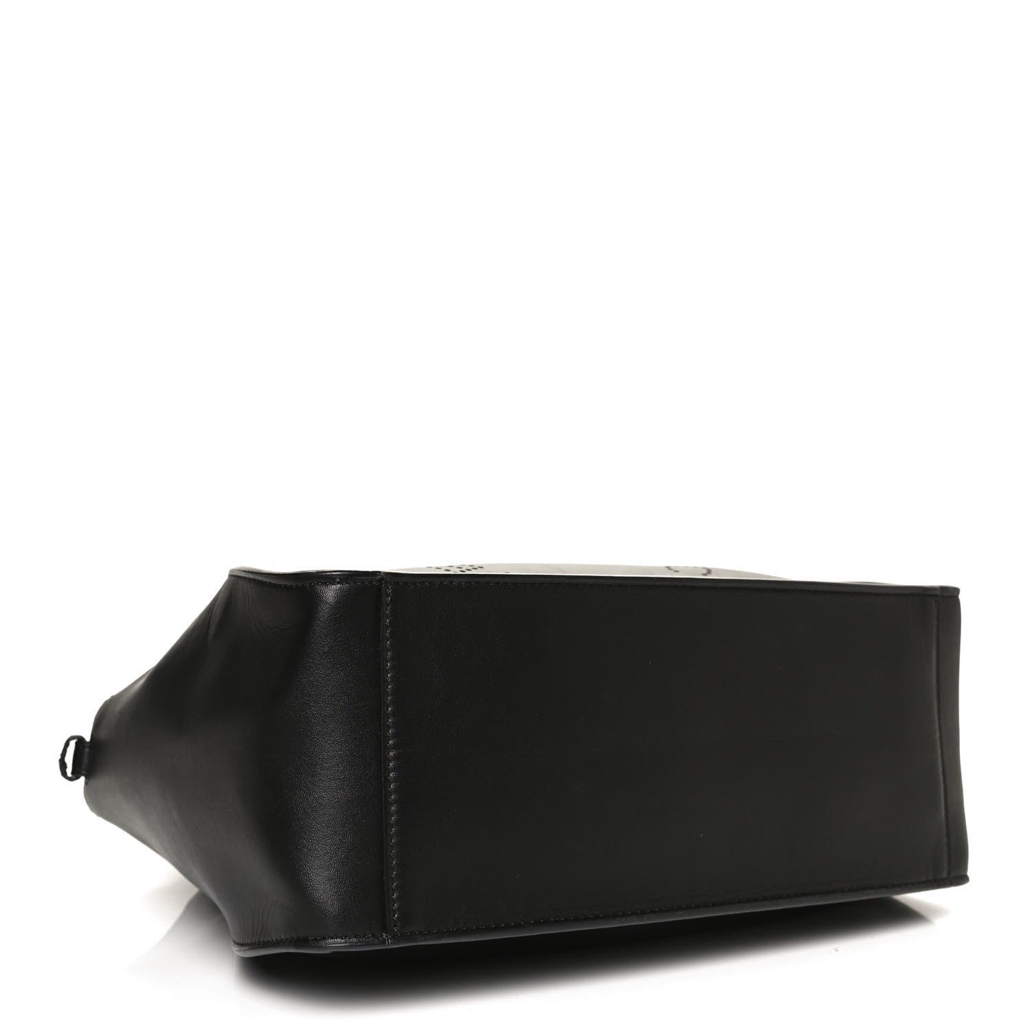 Stella McCartney Eco Alter Nappa East West Perforated Tote Black 4 of 11