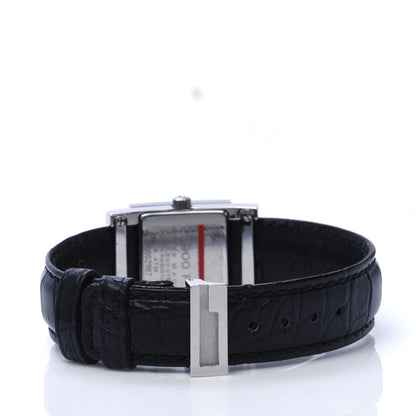 Gucci Stainless Steel Calfskin 19mm 7900P Quartz Watch Black 3 of 5