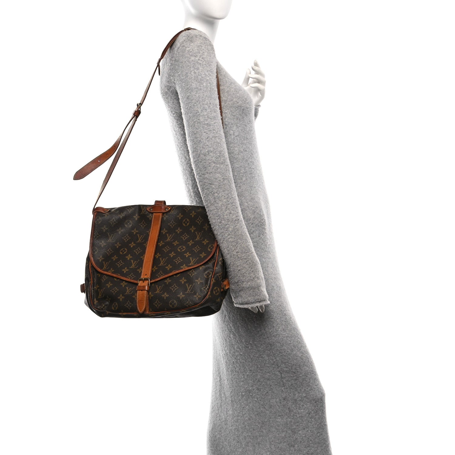 Louis Vuitton Monogram Saumur 35 3 of 17