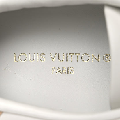 Louis Vuitton Damier Azur Front Row Sneaker 38 White 10 of 10