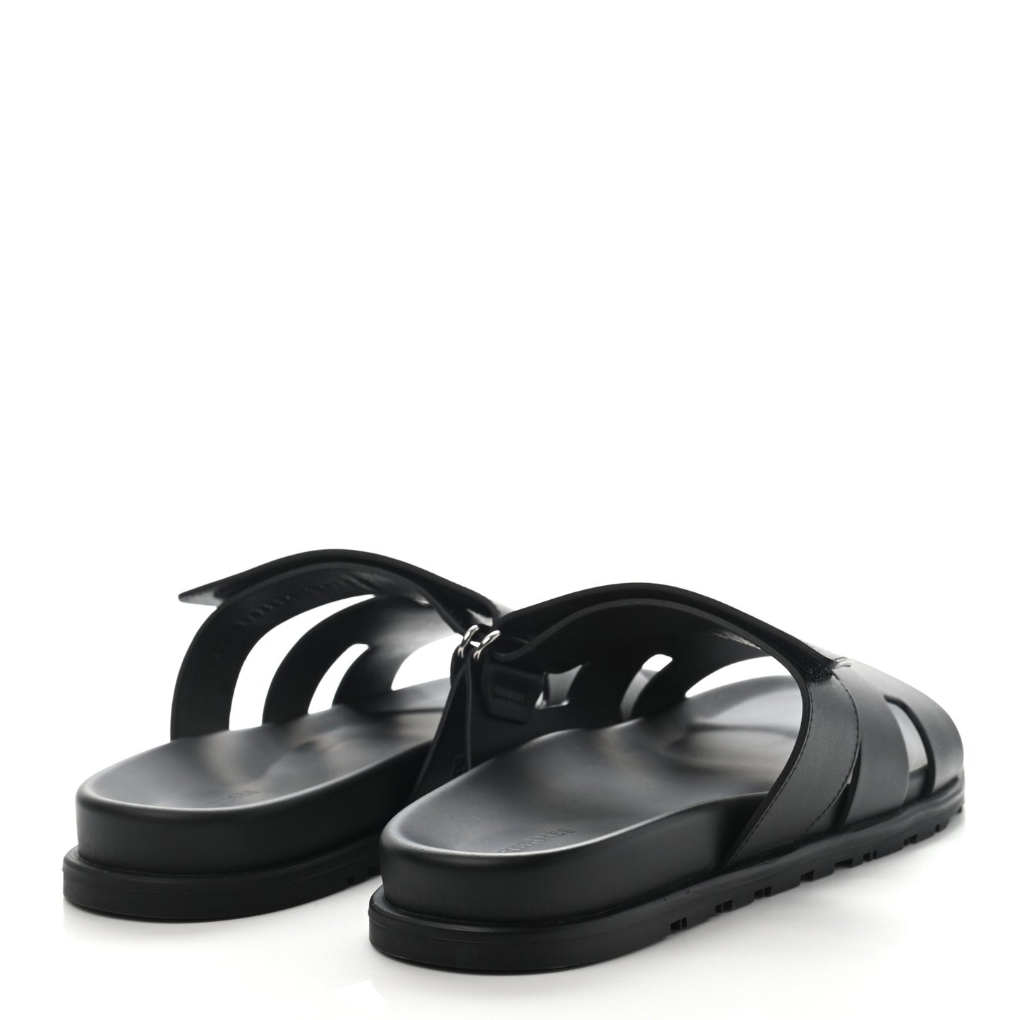 Calfskin Mens Chypre Sandals 42 Black