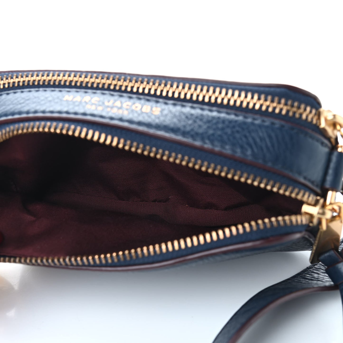 Calfskin Recruit Camera Bag Navy