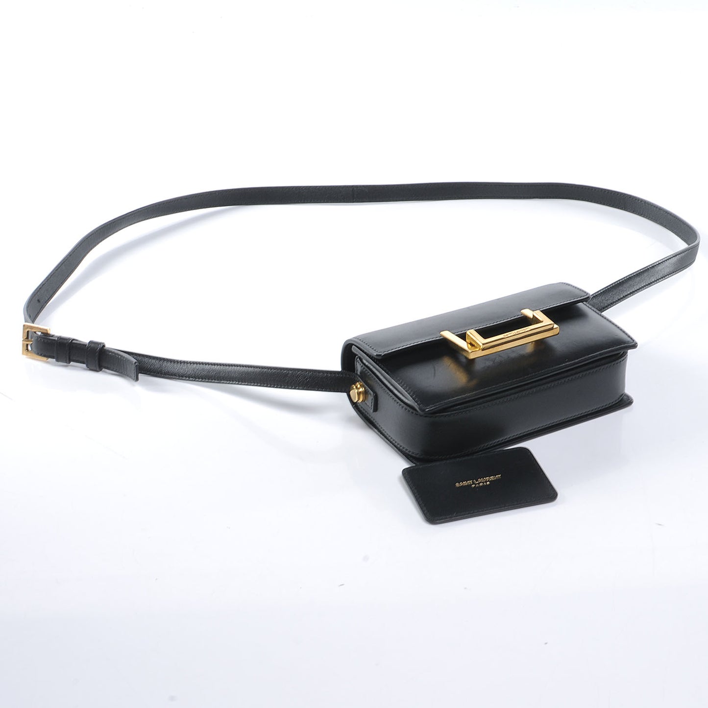 Leather Classic Small Lulu Bag Black