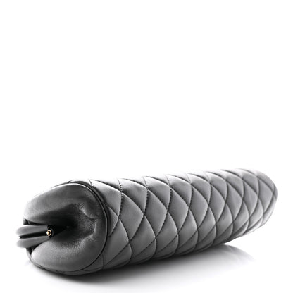 Chanel Lambskin Quilted Timeless Clutch Black 4 of 10