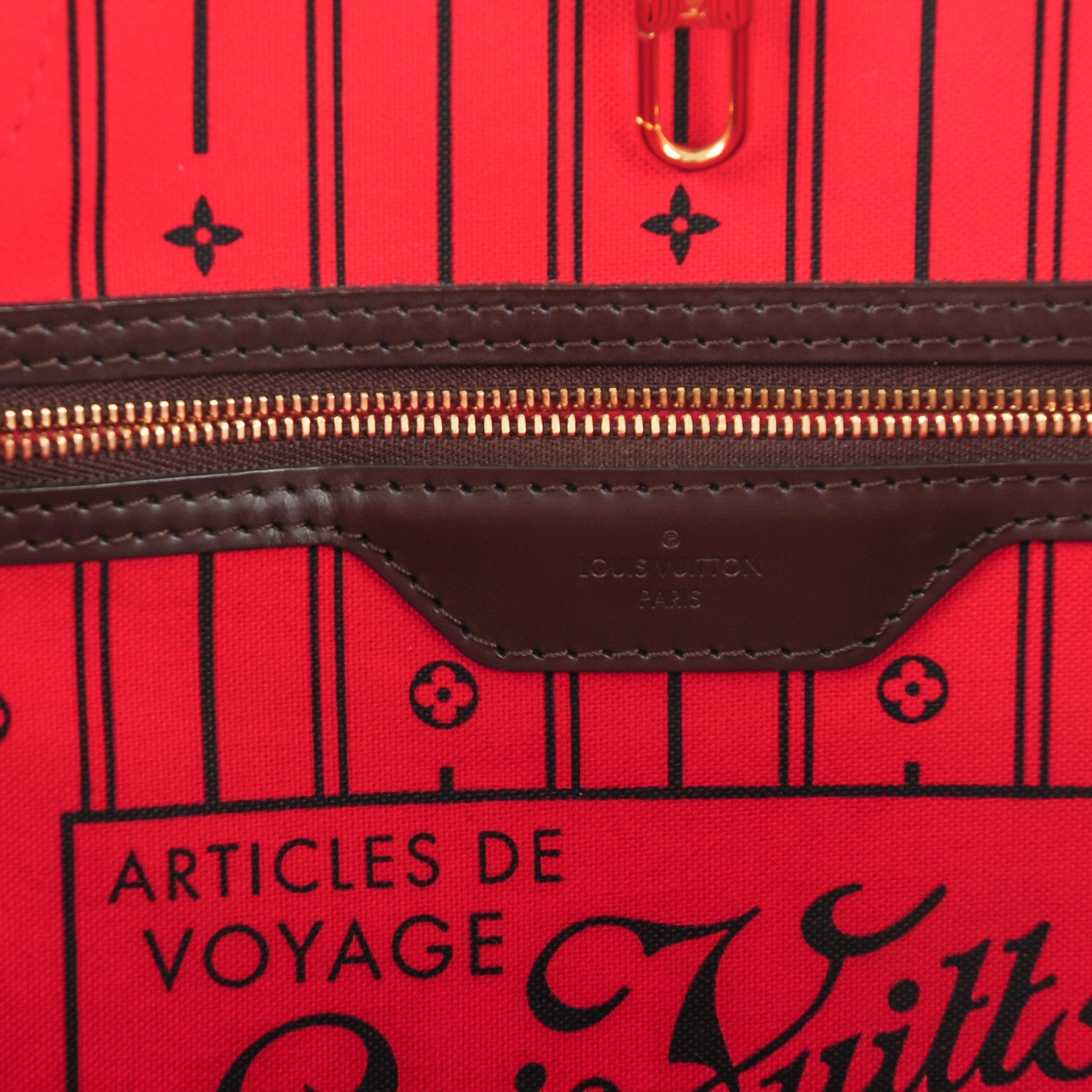 Louis Vuitton Damier Ebene Neverfull GM 7 of 8
