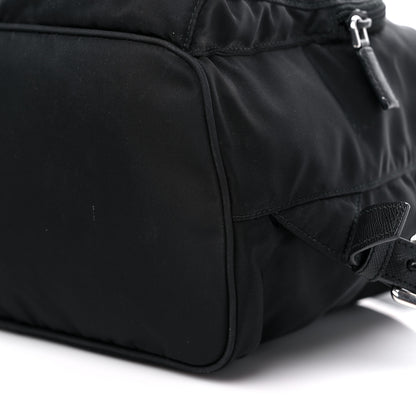 Prada Tessuto Nylon Saffiano Medium Backpack Black 8 of 11