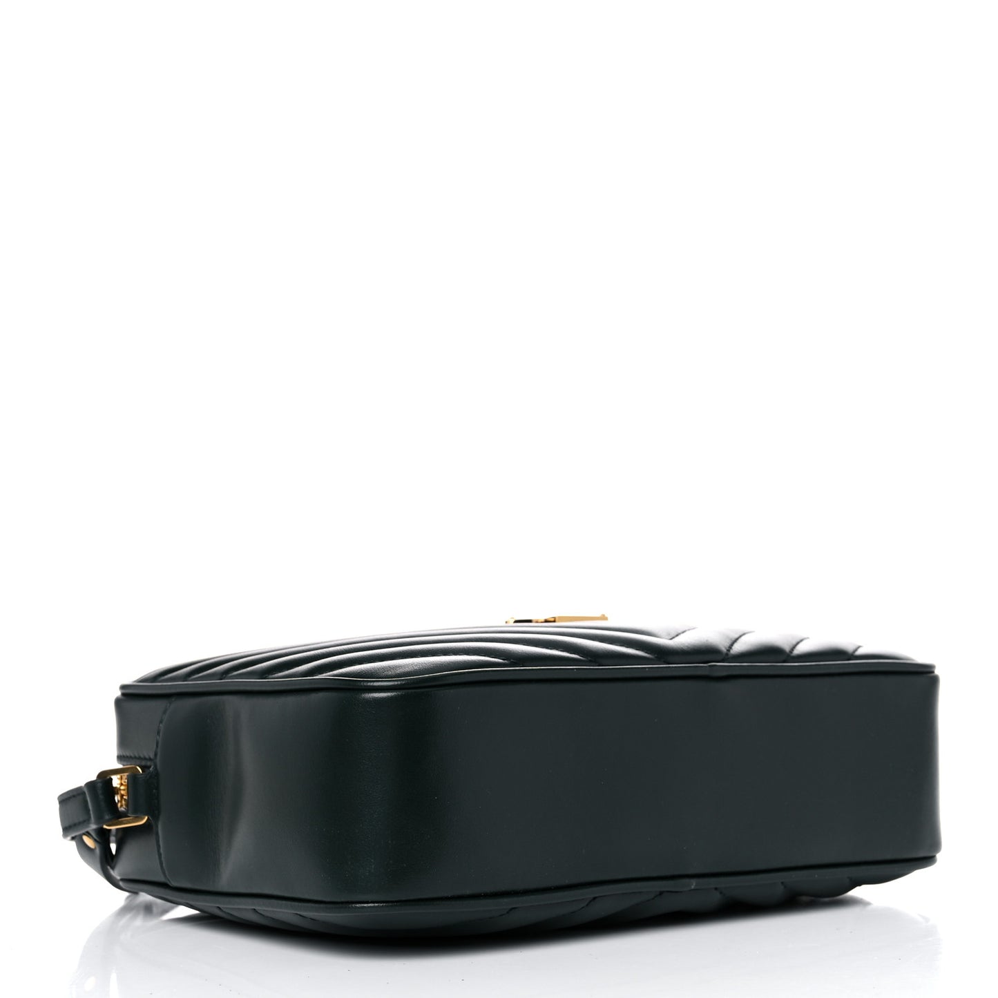 Calfskin Matelasse Monogram Lou Camera Bag Green
