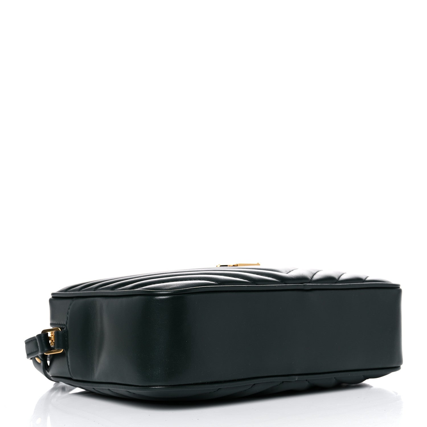 Saint Laurent Calfskin Matelasse Monogram Lou Camera Bag Green 4 of 9