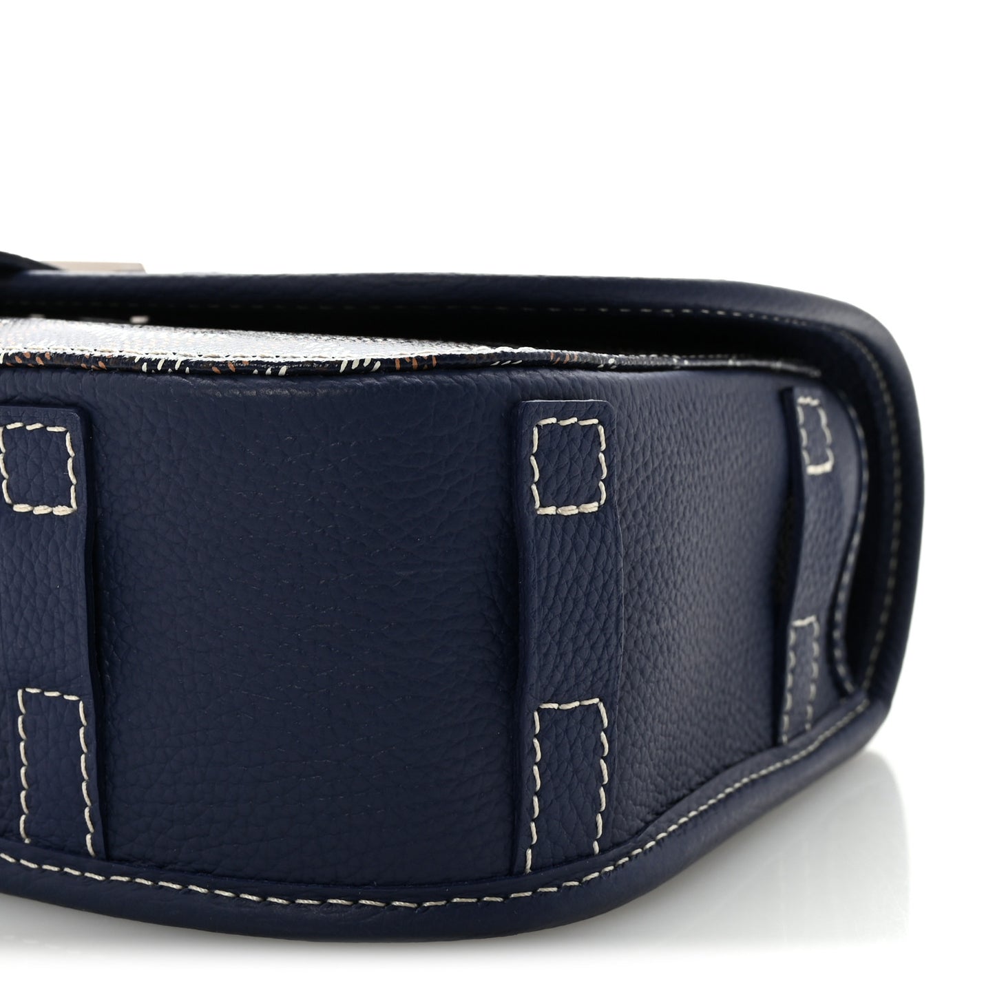 Goyardine Belvedere II PM Messenger Bag Navy