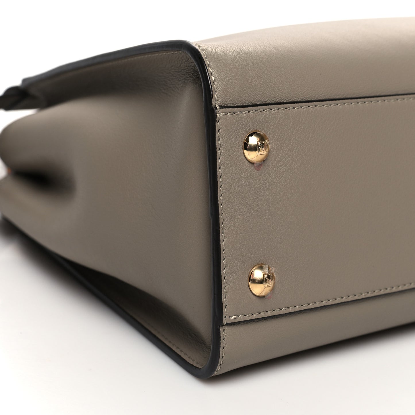 Vitello Seta Plexiglass Tortoise Medium Peekaboo Iconic Satchel Tortora