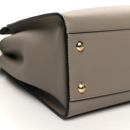 Fendi Vitello Seta Plexiglass Tortoise Medium Peekaboo Iconic Satchel Tortora 9 of 10