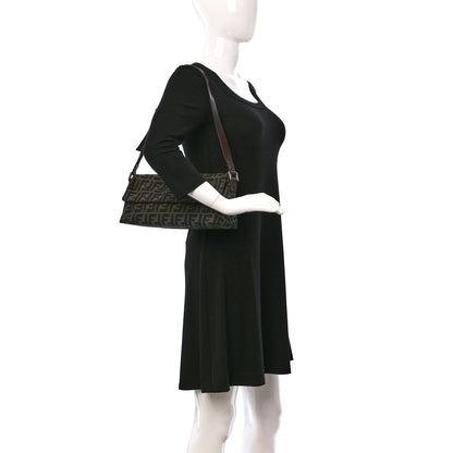 Fendi Zucca Shoulder Bag Tobacco 2 of 11