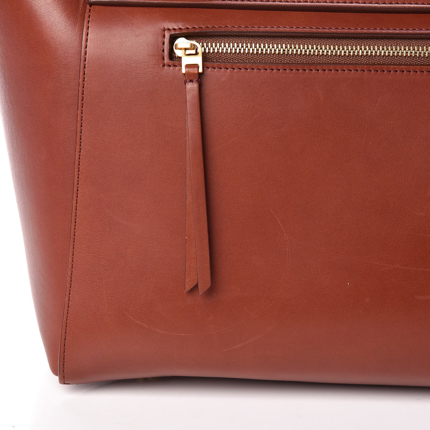 Natural Calfskin Mini Belt Bag Teck