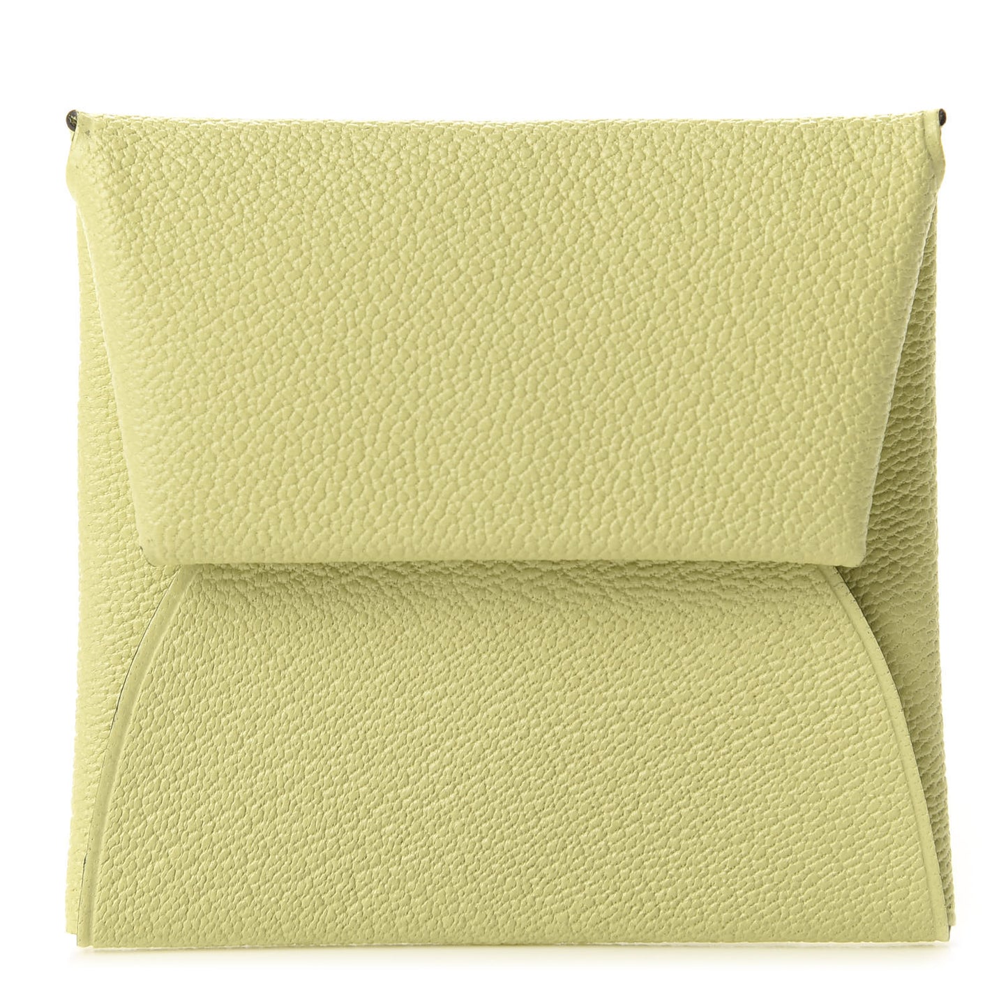 Chevre Mysore Bastia Coin Purse Jaune Bourgeon