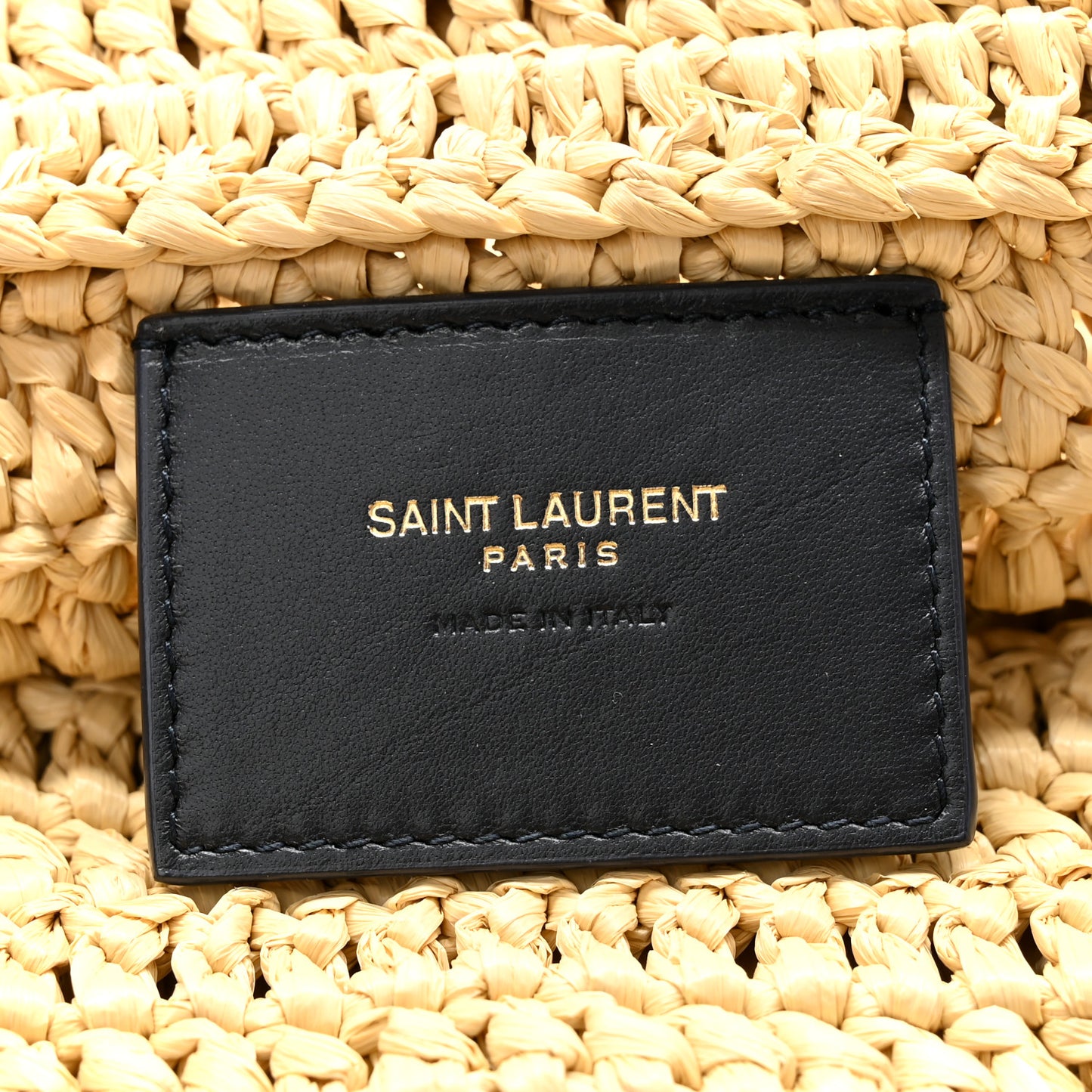 Raffia Rive Gauche Tote Natural