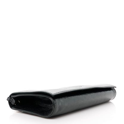 Gucci Soft Patent Medium Soho Clutch Black 4 of 13