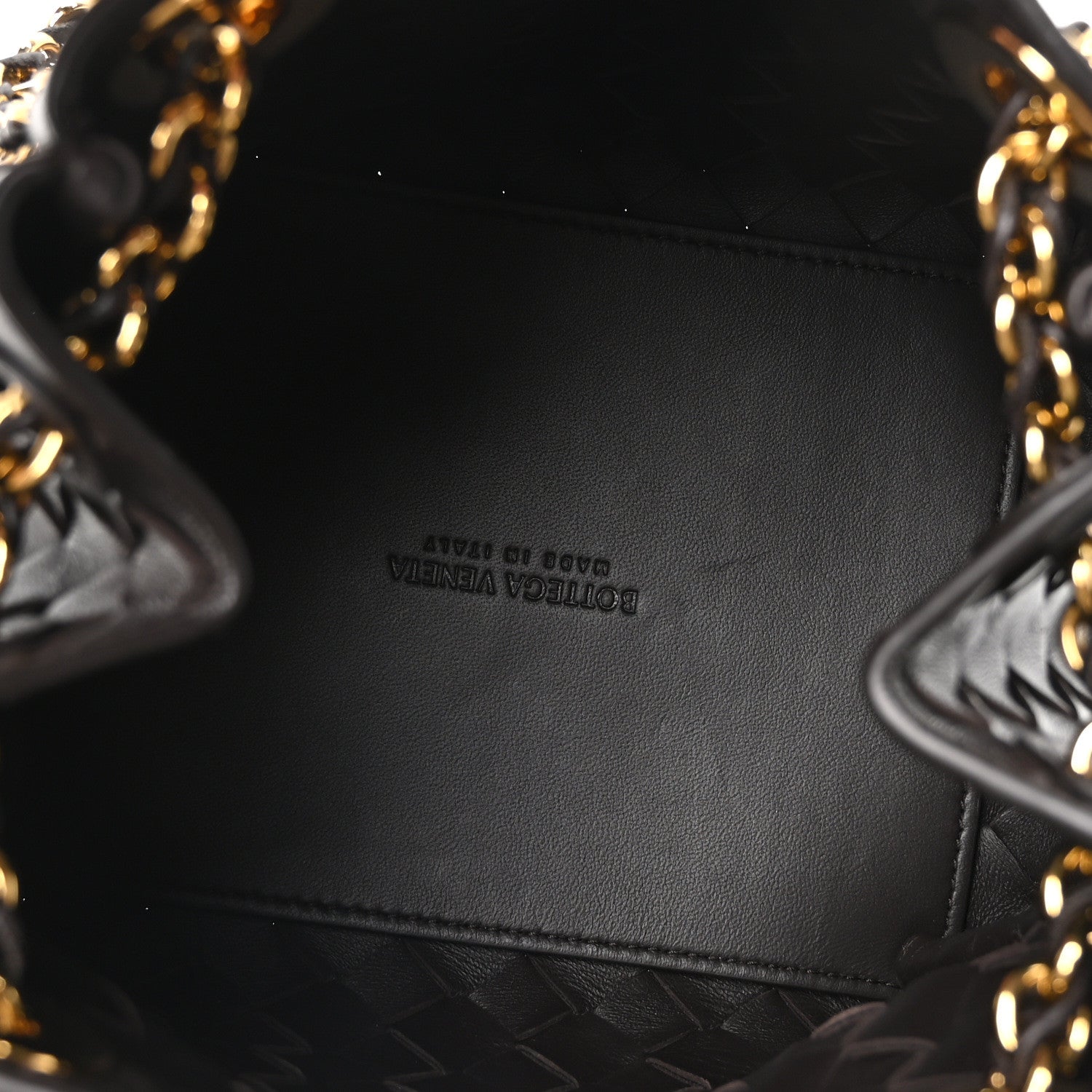 Bottega Veneta Nappa Intrecciato Small Parachute Chain Shoulder Bag Fondant 5 of 9