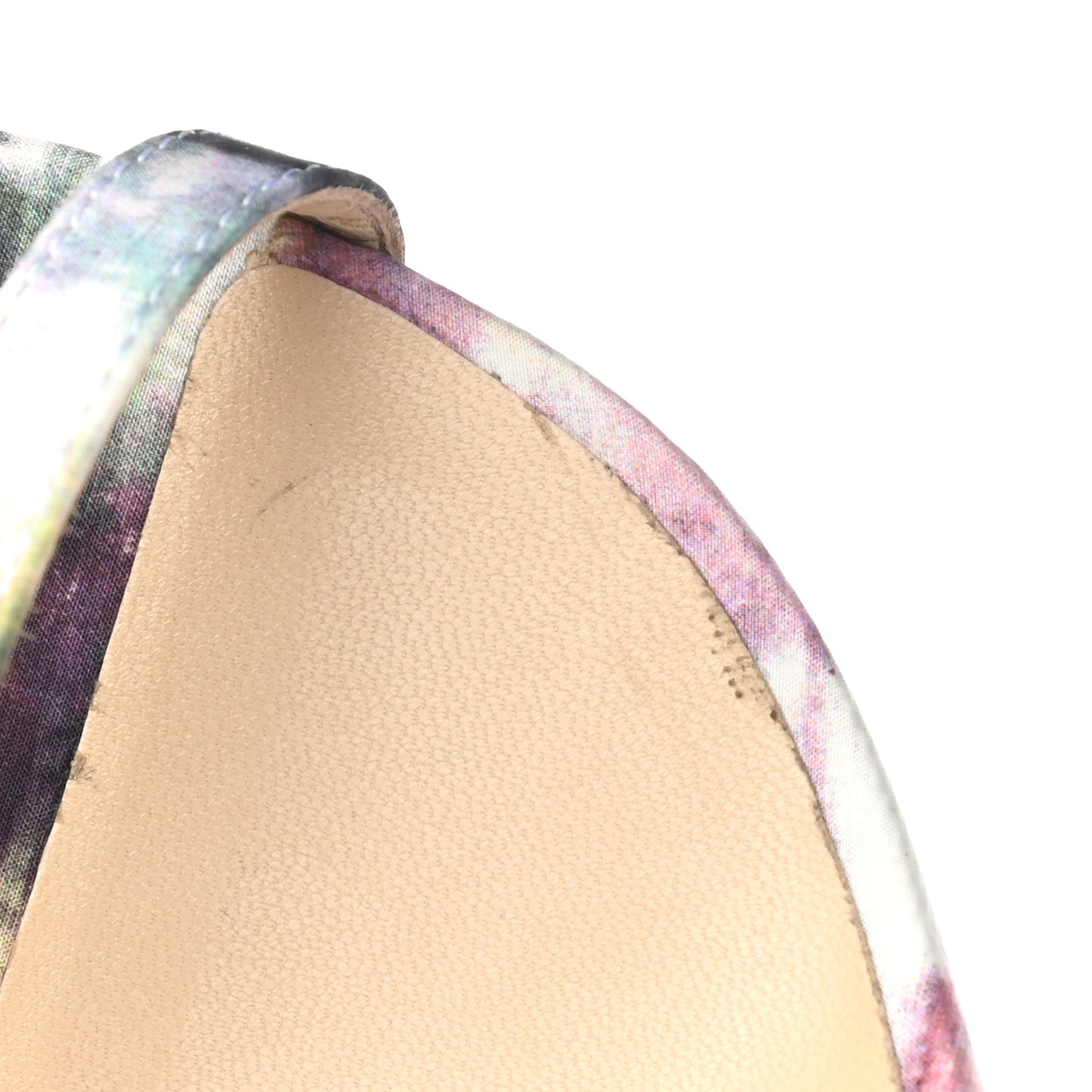 Canvas Tie-Dye Minny Oasis 85 Sandals 38.5 Multicolor