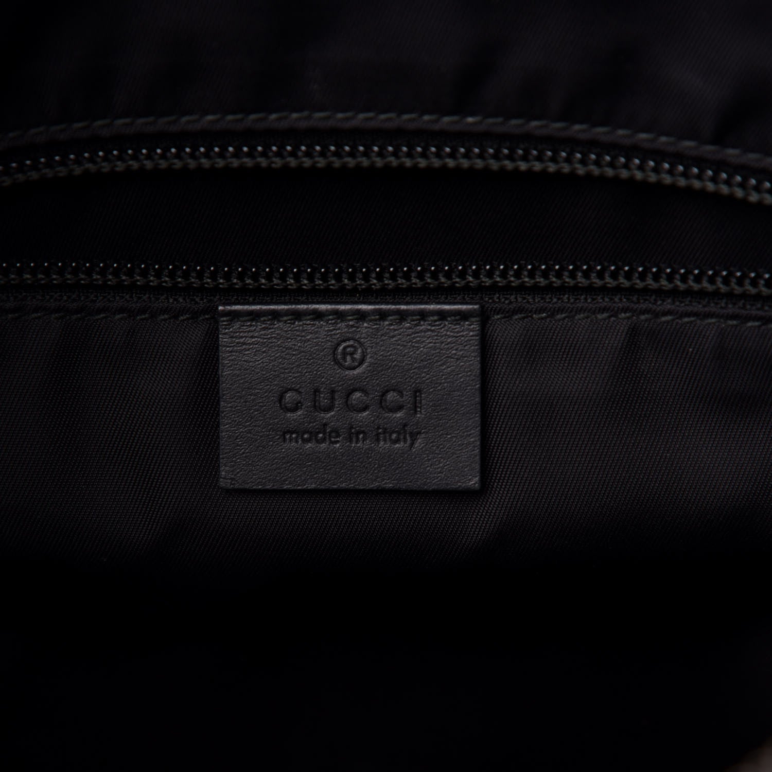 Gucci GG Supreme Monogram Web Messenger Bag Black 6 of 11