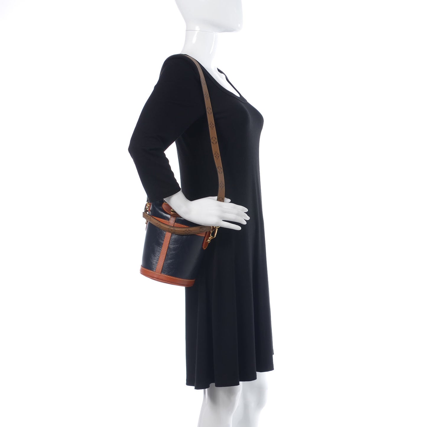 Calfskin Duffle Bag Navy