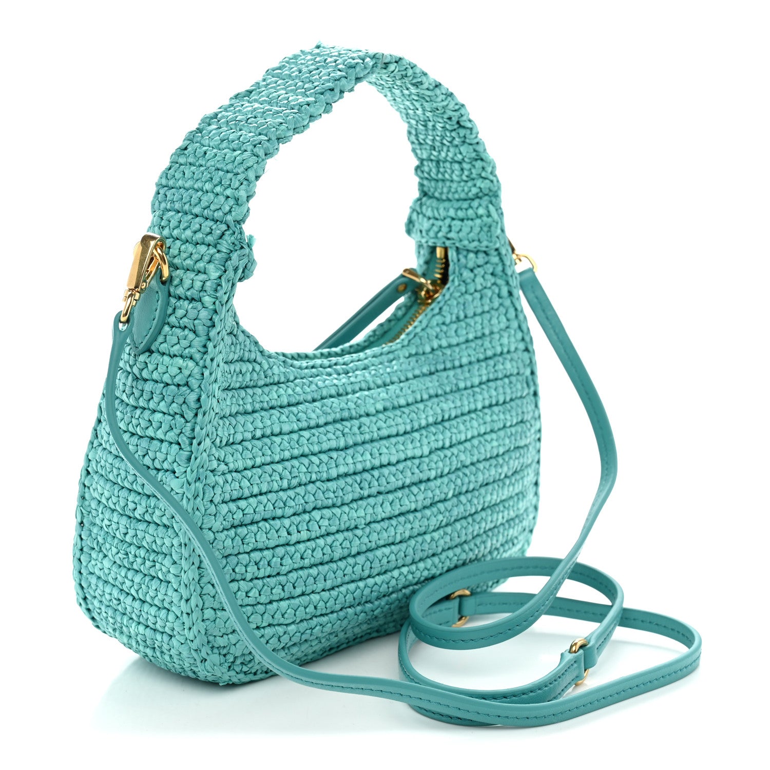 Miu Miu Crochet Mini Wander Hobo Giada 3 of 10
