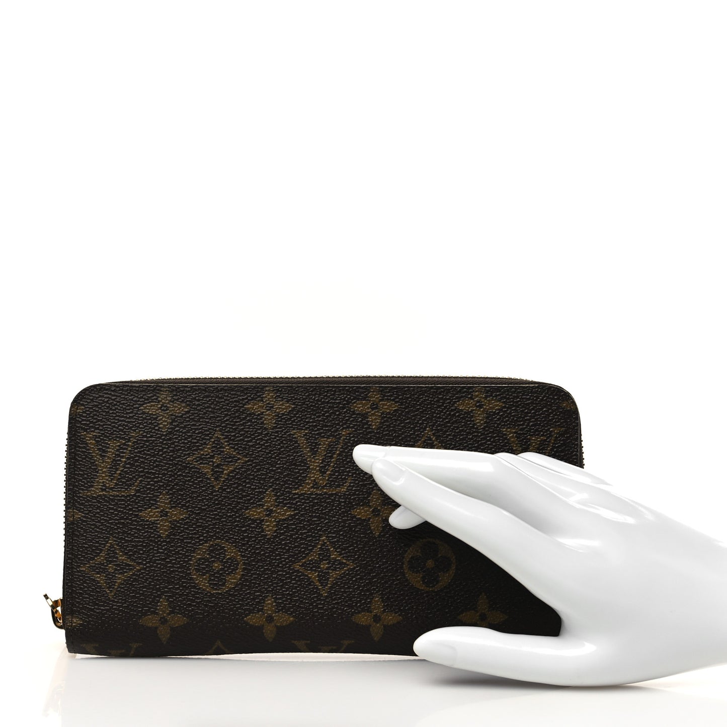 Monogram Zippy Wallet Coquelicot